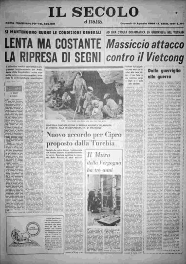 giovedì 13 agosto 1964