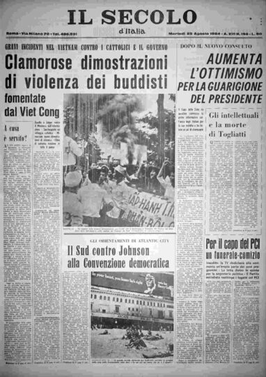 martedì 25 agosto 1964