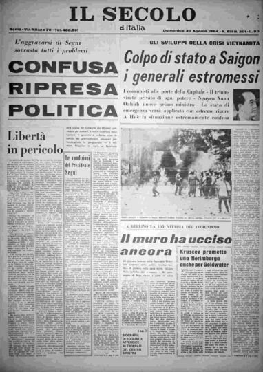 domenica 30 agosto 1964