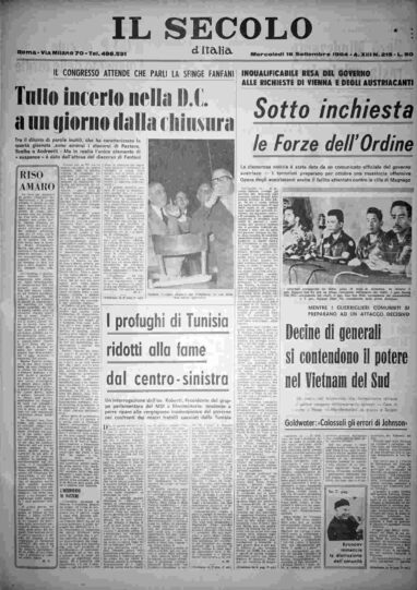 mercoledì 16 settembre 1964