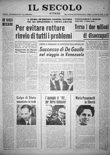 mercoledì 23 settembre 1964