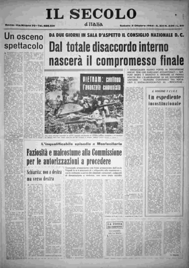sabato 3 ottobre 1964