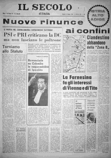 martedì 6 ottobre 1964