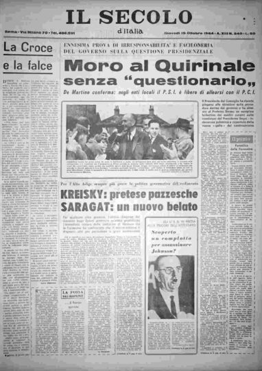 giovedì 15 ottobre 1964