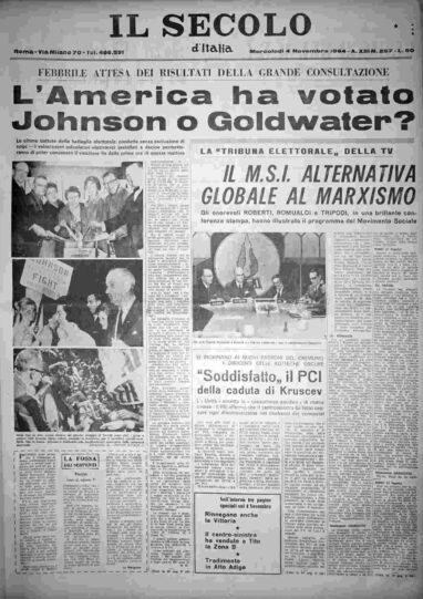 mercoledì 4 novembre 1964