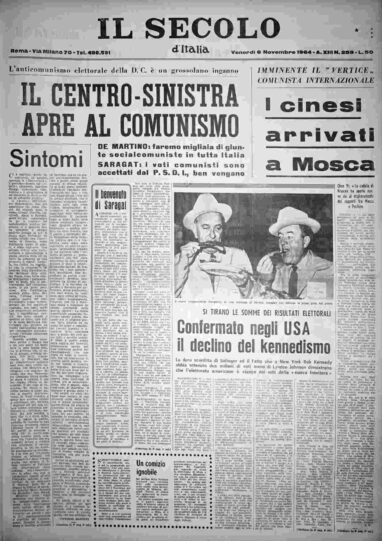 venerdì 6 novembre 1964