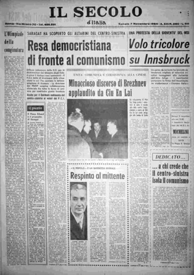 sabato 7 novembre 1964