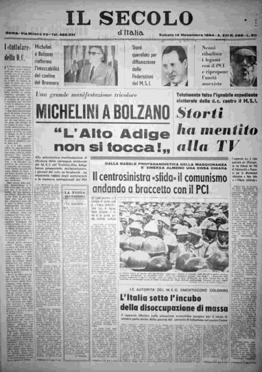 sabato 14 novembre 1964