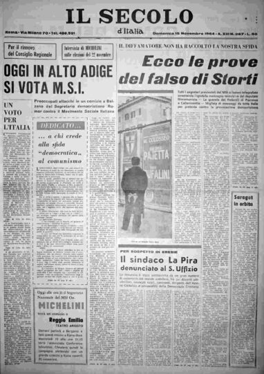domenica 15 novembre 1964