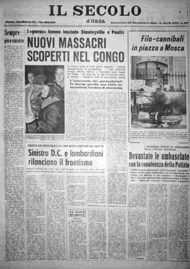 domenica 29 novembre 1964