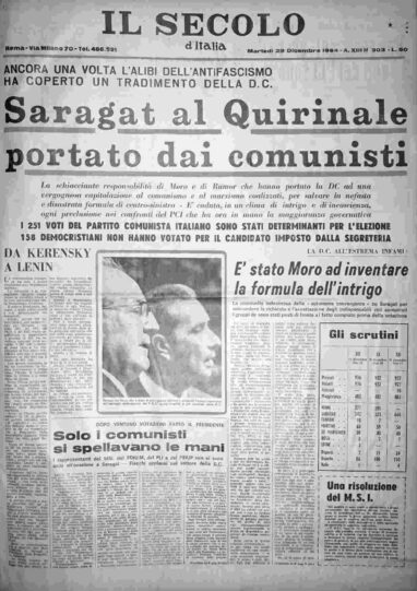 martedì 29 dicembre 1964