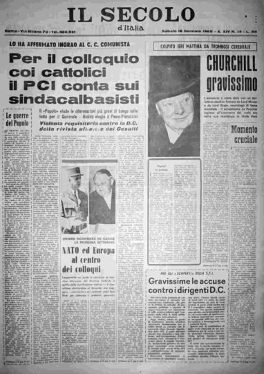 sabato 16 gennaio 1965