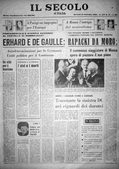 giovedì 21 gennaio 1965
