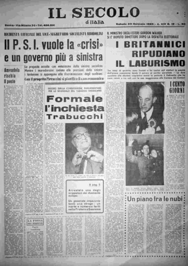 sabato 23 gennaio 1965