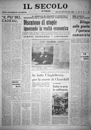 martedì 26 gennaio 1965