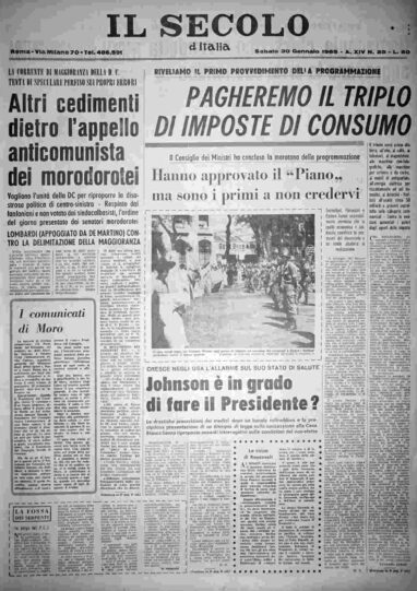 sabato 30 gennaio 1965