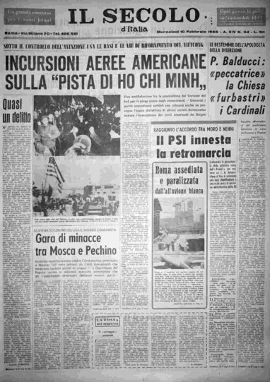 mercoledì 10 febbraio 1965