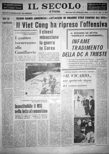 martedì 16 febbraio 1965
