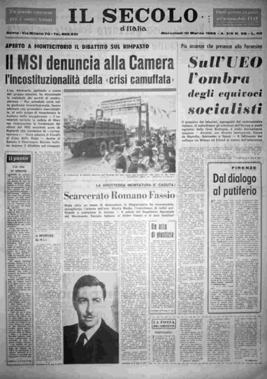 mercoledì 10 marzo 1965