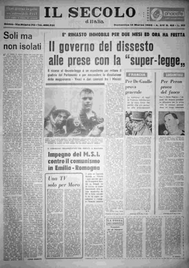 domenica 14 marzo 1965