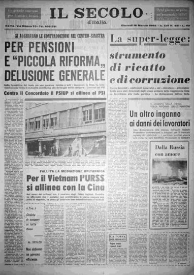 giovedì 18 marzo 1965