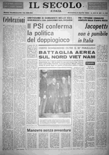domenica 4 aprile 1965