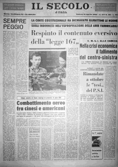 sabato 10 aprile 1965