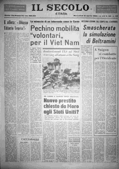 mercoledì 21 aprile 1965