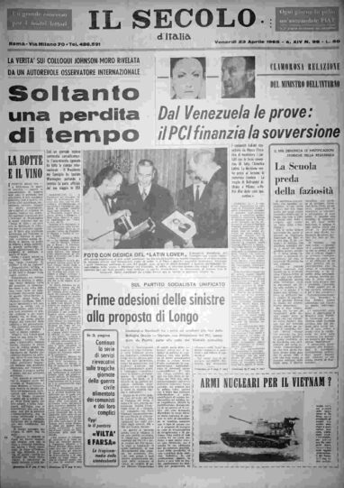 venerdì 23 aprile 1965