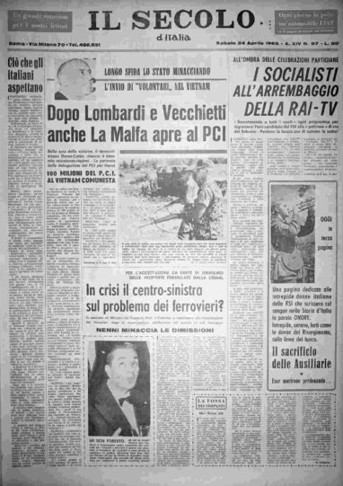 sabato 24 aprile 1965