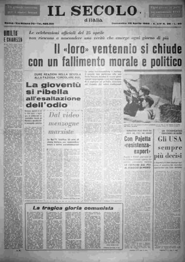 domenica 25 aprile 1965