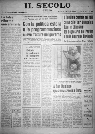 martedì 4 maggio 1965