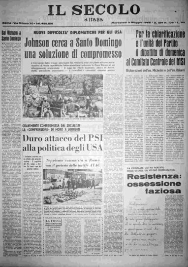 mercoledì 5 maggio 1965