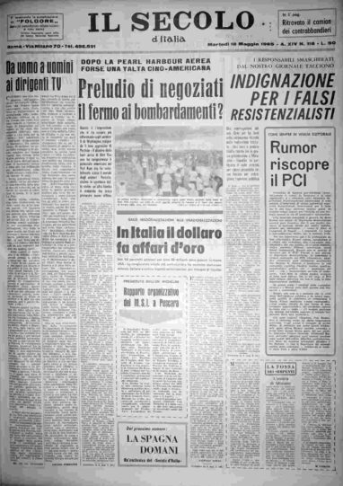 martedì 18 maggio 1965