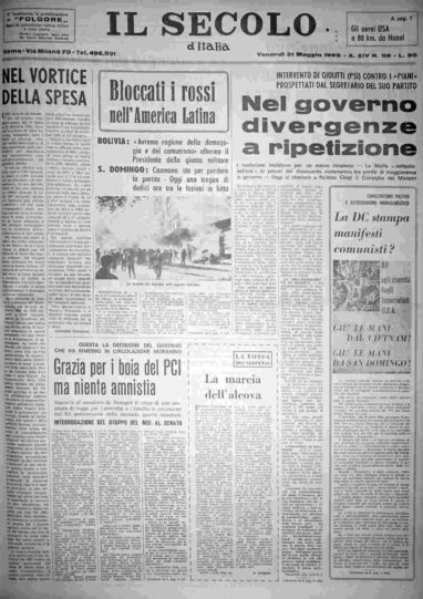 venerdì 21 maggio 1965