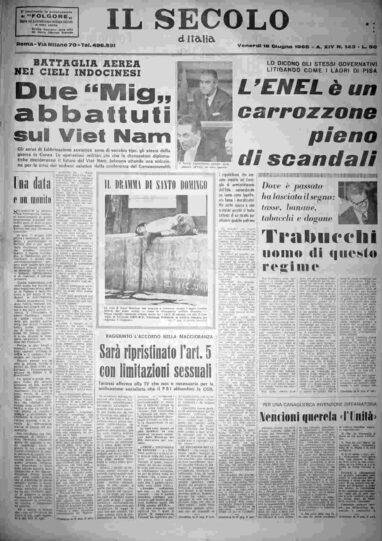 venerdì 18 giugno 1965