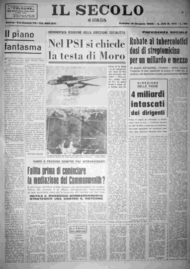 sabato 19 giugno 1965