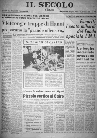 martedì 29 giugno 1965