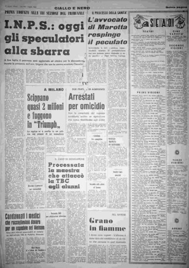 giovedì 1 luglio 1965