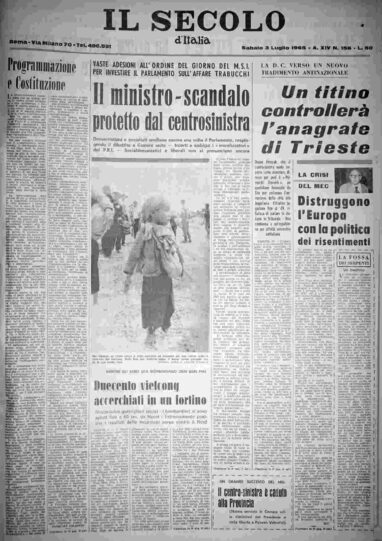 sabato 3 luglio 1965