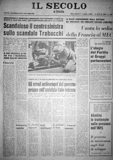 mercoledì 7 luglio 1965