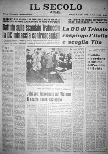 sabato 10 luglio 1965