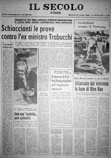 martedì 20 luglio 1965