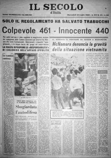 mercoledì 21 luglio 1965