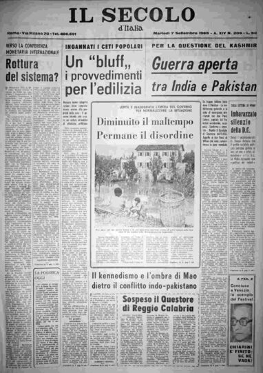 martedì 7 settembre 1965