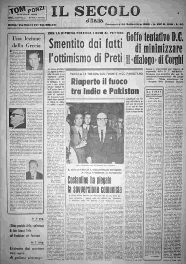 domenica 26 settembre 1965