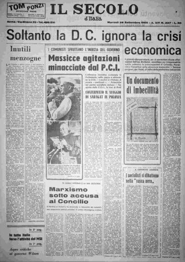 martedì 28 settembre 1965