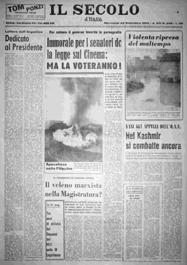 mercoledì 29 settembre 1965