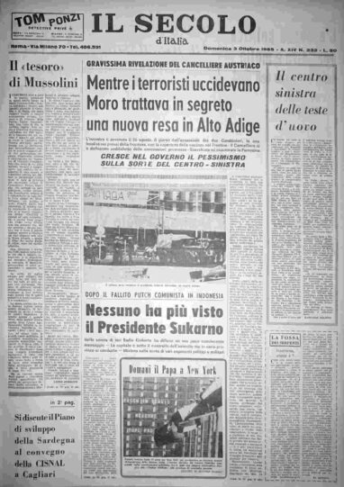 domenica 3 ottobre 1965