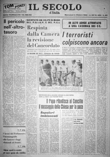 mercoledì 6 ottobre 1965